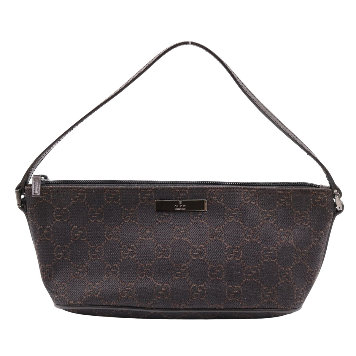 GG Canvas One Shoulder Bag Tote Brown