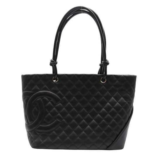 Cambon Line Tote Bag Black