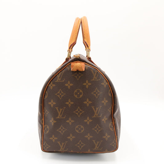 Monogram Speedy 30 M41526 Satchel/Top Handle Bag Brown