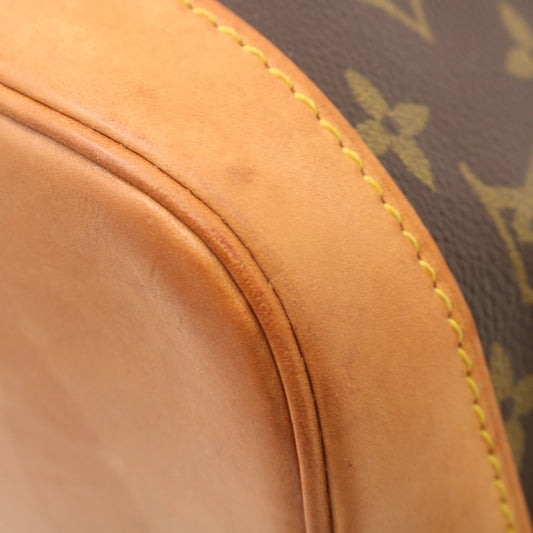 Monogram Alma PM M51130 Satchel/Top Handle Bag Brown