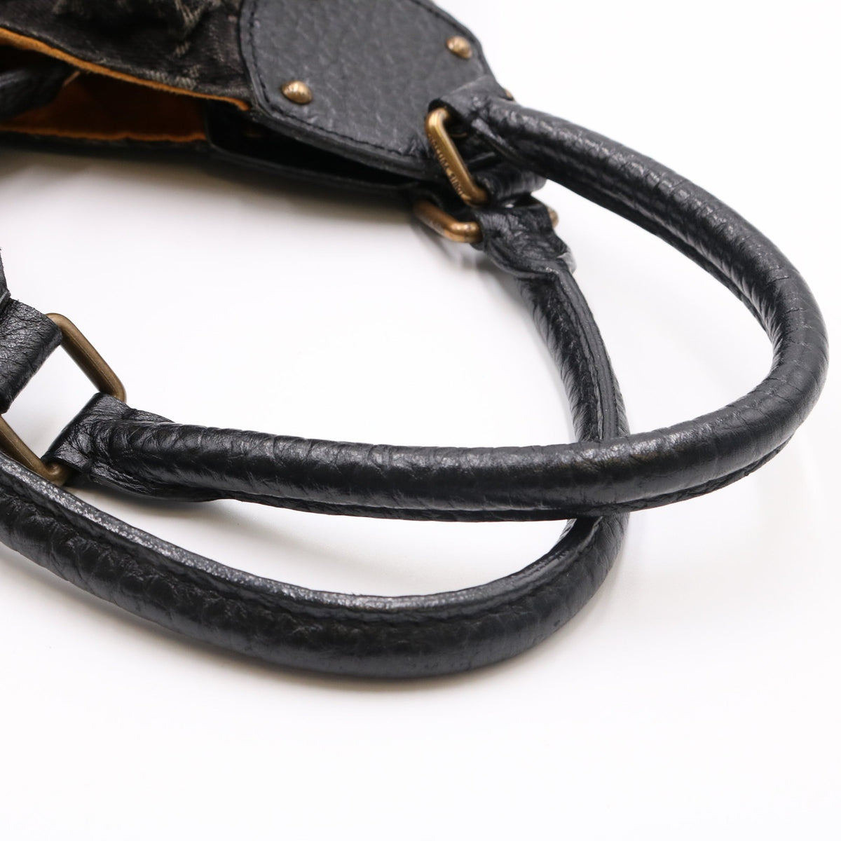 Monogram Denim XL Noir M95510 Duffle Black