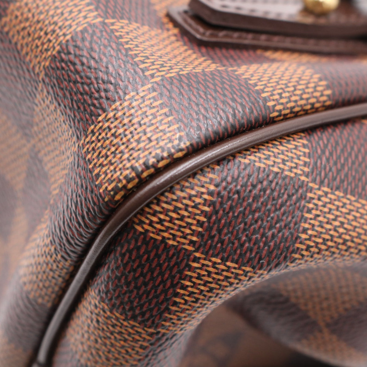 Damier Ebene Rivington PM N41157 Shoulder Bag Brown