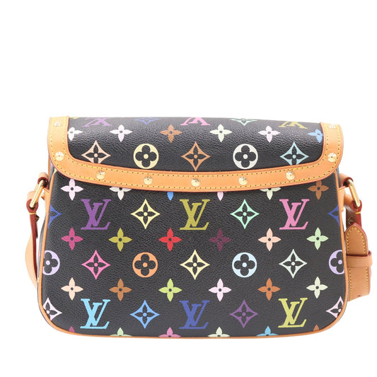 Monogram Multicolore Sologne M92639 Crossbody Black