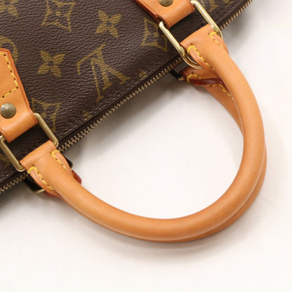 Monogram Alma PM M51130 Satchel/Top Handle Bag Brown